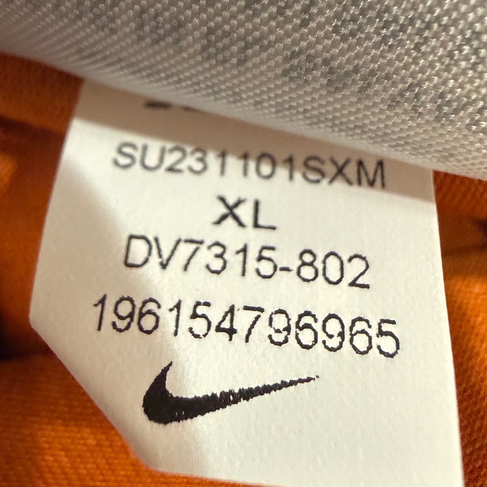 Nike Dri-FIT Long Sleeve Shirt Orange Lion King Graphic XL Athletic Streetwear - Picture 7 of 8